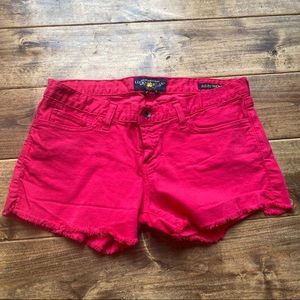 Magenta Lucky Brand Riley Shorts